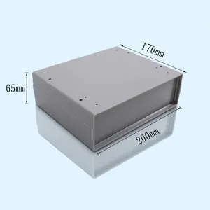 OEM Factory Processing Customization Outdoor Instrument Meter Equipment Case IP54 Abs Plastic Electrical Project Box Enclosure