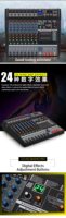 Bekboes Meilleure vente BEV-16U usine Console de mixage numérique Audio professionnel 16 canaux