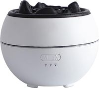 Diffuseurs de flamme pour huiles essentielles Grande pièce-Humidificateur diffuseur d'arôme 360ML amélioré avec lumière RVB