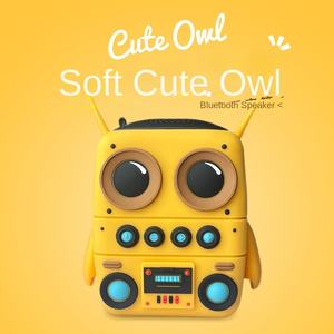 नया कार्टून उल्लू आउटडोर वाटरप्रूफ एब्स हस्तनिर्मित पोर्टेबल ब्लूटूथ स्पीकर मॉडल 200 श्रृंखला ऑडियो साथ उपहार - Product Image 2