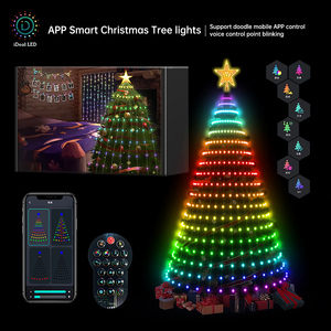 Wholesale Christmas 400 LED Adjustable Music Modes Infrared Remote <b>Control</b> for Connection Magic Color <b>RGB</b> Lights - Product Image 3