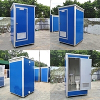 Toilettes portables durables et mobiles, adaptées à l'extérieur, pour la maison, le bureau, l'appartement, WC public préfabriqué