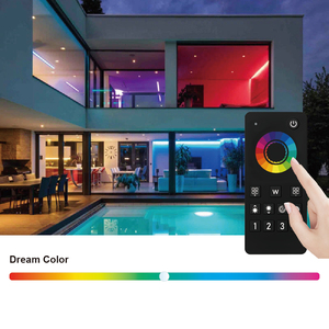 MC103A Aipin Mash Controllo Sincronizzato RGB per Strisce LED, Cambio Colore, Luce Notturna Decorativa 12V 24V con Telecomando a 4 Zone - Product Image 2