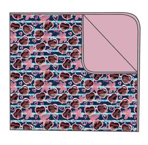 Qingli OEM Usine de fabrication sur mesure SANS <span class=keywords><strong>Tarif</strong></span> Journée de la Saint-Valentin Literie pour enfants Super douce en bambou Imprimés de cœurs Literie Couverture - Product Image 4