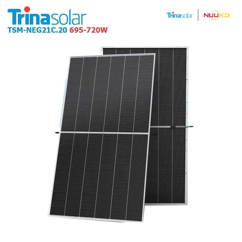 <strong>2026</strong> Lowest Price Trina <strong>Solar</strong> <strong>Panels</strong> 660W 670W 690W 695W 700W 710W 715W 720W for Home <strong>Solar</strong> Energy System