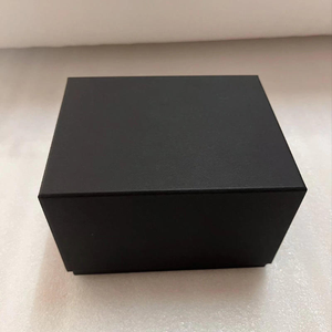 Rectangle Plastic <b>Watch</b> Box With Snap Closure Black Dustproof Inner <b>Case</b> For Timepieces - Product Image 6