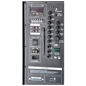 MBA Đảng Xách Tay Loa Xe Đẩy MDF Loa Chuyên Nghiệp Giai Đoạn Âm Thanh Tốt Hệ Thống Âm Thanh Đôi 15 Inch <span class=keywords><strong>Karaoke</strong></span> Loa - Product Image 3