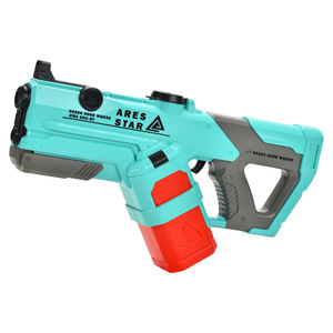Nouveauté 2026 : Jouet de tir d'extérieur d'été pour enfants, pistolet à eau spatial électrique 2-en-1 à tir continu, couleur unie - Product Image 1