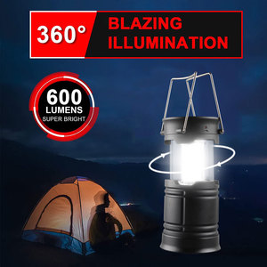 Linterna LED recargable por energía Solar para acampada, <span class=keywords><strong>3</strong></span> modos de energía, 3AA, para emergencia - Product Image 4