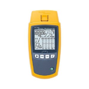 Analyseur de câbles Ethernet Fluke MicroScanner PoE avec écran 4,3 pouces et protection IP55 - Product Image 1
