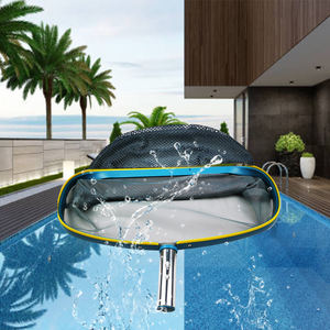 شبكة تجمع للجزيئات الدقيقة سهلة الاستخدام تنظيف حوض السباحة الأسود بي ورقة مقشدة بركة السباحة ورقة مقشدة - Product Image 2