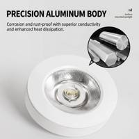 Lampu sorot Led, baru kelas atas Ultra tipis langit-langit 5W 7W 10W aluminium pasang permukaan lemari pakaian kabinet Led