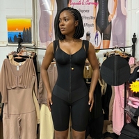 Bauchweg- und Po-Lifting-Bodyshaper für Damen: Modellierende BBL Faja mit hoher Kompression zur Bauchkontrolle