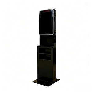Freestanding Floor Cosmetic Display <b>Stand</b> With Digital <b>Screen</b> Lipstick Perfume Retail Display Rack For Shopping Mall - Product Image 2