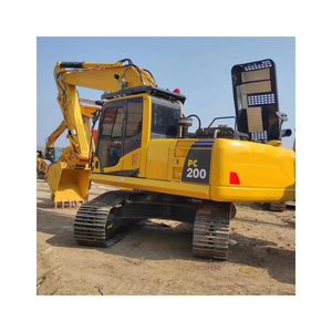 Mejor Precio, Buen Estado, Excavadora Usada Komatsu PC200 de 20 Toneladas, Hidráulica, con Pocas Horas de Uso, en Venta, Disponible en Stock - Product Image 2