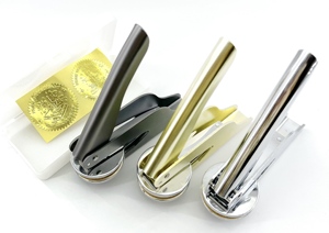 <span class=keywords><strong>Sello</strong></span> autoentintable <span class=keywords><strong>de</strong></span> rodillo, tinta <span class=keywords><strong>de</strong></span> acero y metal con punta dorada para sellar en relieve, decoraciones <span class=keywords><strong>de</strong></span> boda para oficina, mejora tu marca - Product Image 3