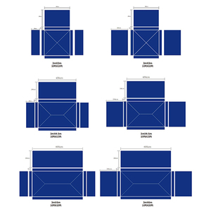 Carpa de Exhibición Personalizada para Exteriores, Impermeable, Resistente a la Lluvia, 10x10, 3x3, Toldo para Eventos, Gazebo Promocional, Carpa Plegable para Ferias Comerciales - Product Image 4