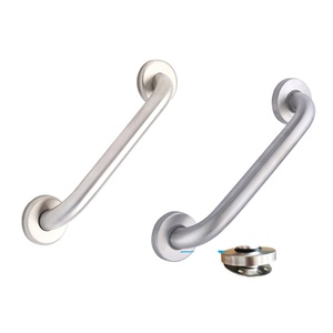 Barre de maintien pour toilettes, barre de sécurité sans obstacle pour personnes à mobilité réduite, barre de maintien droite pour salle de bain, barres de maintien pour toilettes handicapées - Product Image 4