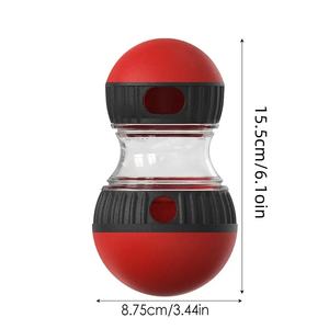 Juguete dispensador de comida para perros al por mayor, pelota interactiva con orificios para alimentación lenta, protege el estómago y aumenta la actividad. - Product Image 2