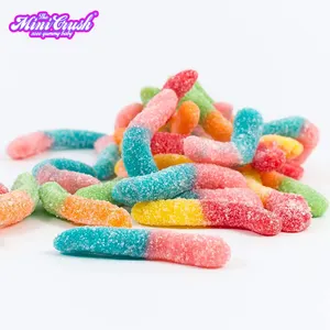 Bulk Wholesale Assorted Sugar Coated Candy Gummies Fancy Sweets Candy Fruity Flavor gummy candy