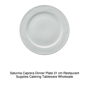 Plato de Cena Saturnia Caprera 31 cm, Suministros para Restaurantes, Vajilla para Catering, Venta al por Mayor - Product Image 2