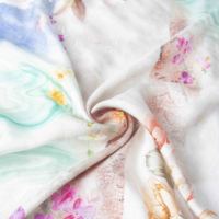 Écharpe de luxe en soie de mûrier 100 % pour femme, motif floral cachemire, carrée 90 cm, foulard en soie imprimé tendance pour femme, ODM