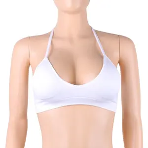 Scrunch Top Halter Neck Sports Bra - Mindful Substance • Value Yoga