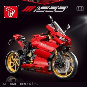 T4018-22 Moto Waterbird en plastique ABS, blocs de construction DIY, jouet puzzle, cadeau - Product Image 3