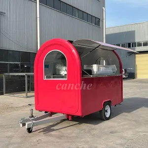 Carrito de Comida Móvil Popular en la UE para Venta de Palomitas, Postres, Hot Dogs y Otros Snacks - Product Image 5