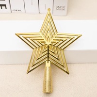 Étoile de Noël en polyrésine pour projets de bricolage et cartes de vœux, mini décoration portable pour décorations festives de vacances