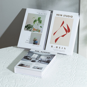 Venta al por mayor moderno simple plegable foto Prop papel libro modelo fotografía decoración del hogar Adornos- - Product Image 1