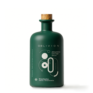 Botella de Vidrio Personalizada para Salsa y Vinagre de 250 ml, 375 ml, 500 ml, Botella de Vidrio para Aceite de Oliva con Calcomanía de Cerámica Verde y Blanca de 500 ml - Product Image 3