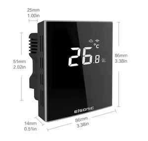 110-240V Modbus Rs485 חדר דיגיטלי רצפת חום Wifi חכם תרמוסטט