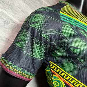 قميص منتخب مالي لكرة القدم الجديد 2627 مع طباعة الشعار والاسم والرقم، زي رسمي للفريق الوطني المالي، للجنسين، هايدارا بيسوما - Product Image 2