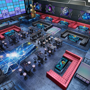 KTV ชุดโต๊ะกาแฟสว่างใสสำหรับห้องคาราโอเกะห้องโซฟา, ชุดโต๊ะกาแฟส่องสว่างหรูหรา - Product Image 1