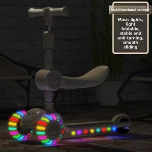 <span class=keywords><strong>Scooter</strong></span> de sport pour enfants de haute qualité avec roues lumineuses LED <span class=keywords><strong>Scooter</strong></span> de sport pour enfants avec réglage de la haute trottinette pour enfants - Product Image 6