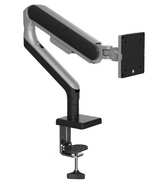 Ultrawide Single Monitor Arm for 17-49inch Screen Flexible Monitor Stand Counterbalance Desk Gas Spring Assisted
