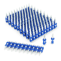 Clavos para Concreto Agrupados 3/4"-1-1/2" (19-38mm) |   Clavos de Gas/Pólvora en Tira de Plástico para Paredes de Hormigón y Acero