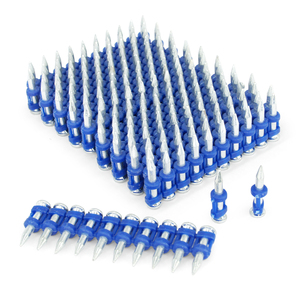Clous à béton collés 3/4"-1-1/2" (19-38mm) |   Clous à bande plastique <span class=keywords><strong>gaz</strong></span>/poudre pour murs en béton et acier - Product Image 2