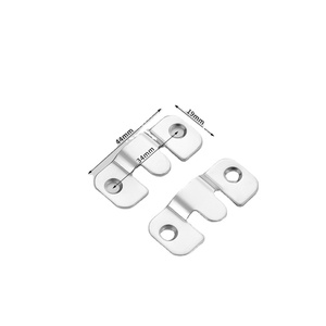 Herrajes de Acero Inoxidable para Muebles: Hebilla Colgante de Moda para Camas y Tarjetas de Identificación - Product Image 1