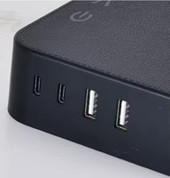 Lampe de table de chevet pour chambre à coucher hôtel lampes de table modernes American Standard LED USB Charging Type C Socket Adjustment Bedside Desk