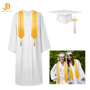 بيع بالجملة غير لامع الكبار قبعة التخرج شرابة سرق الشرف ثوب حفل للكبار - Product Image 2