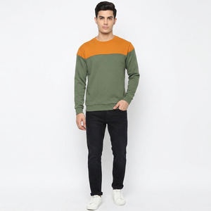 New Arrival Quick Dry Fabric Comfortable <b>Men</b> <b>Sweatshirt</b> Basic Cotton Fleece Blended Factory Outlet High Street DDP Shipping - Product Image 1