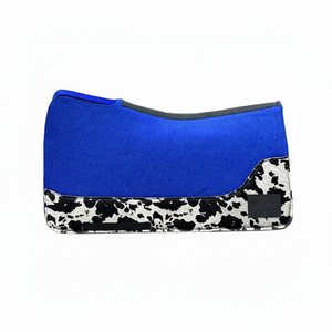 Ensemble de tapis de selle pour cheval sur mesure, style western, en feutre, avec extérieur en coton et rembourrage en polyester, couleur personnalisée, prix de gros. - Product Image 1