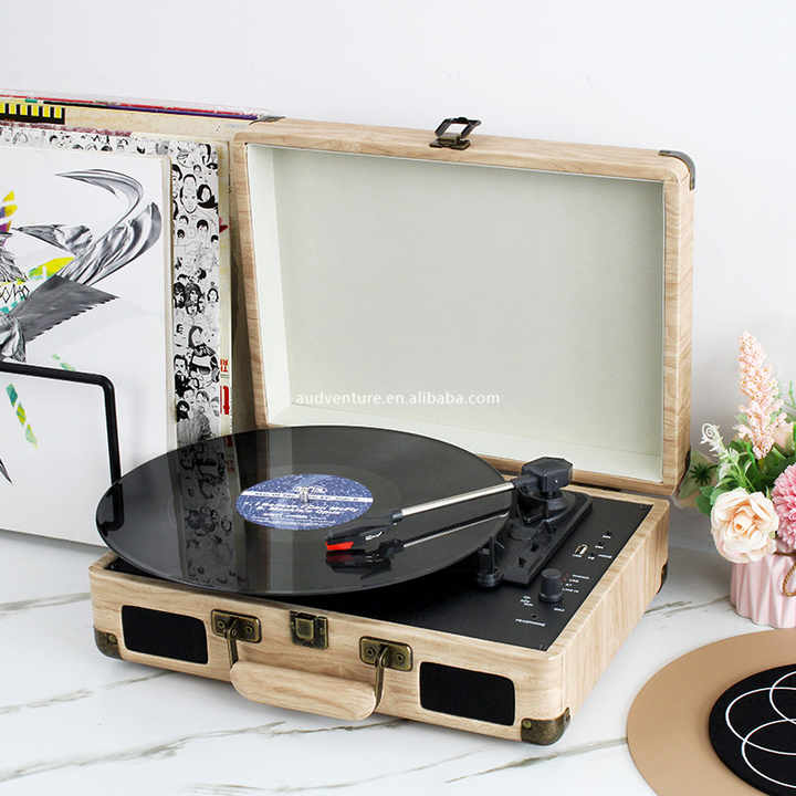 High End 3 Speed Turntable LP Cassette Record Players For Sale