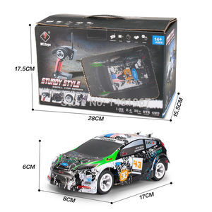 WLtoys <span class=keywords><strong>K989</strong></span> Auto <span class=keywords><strong>RC</strong></span> Escala 1/28 Auto de Carreras de Alta Velocidad 2.4GHz Juguete de Control Remoto Auto <span class=keywords><strong>RC</strong></span> Modelo de Juguete para Niños Juego Interior y Exterior - Product Image 2
