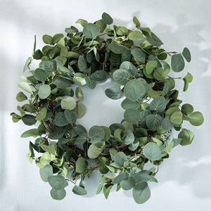 Guirlande artificielle d'eucalyptus CallaFloral, décoration de mariage verte, artisanat, vente en gros - Product Image 3