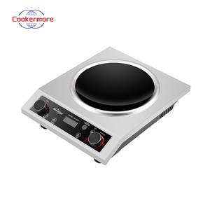 Nhà bếp comercial HOB 5000W thép không gỉ quốc gia lõm cảm ứng chảo nồi thương mại cảm ứng nồi - Product Image 2