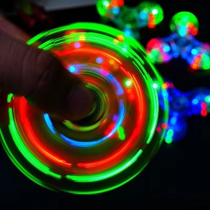 Spinner Luminoso LED, Juguetes Antiestrés que Brillan en la Oscuridad, Fidget Spinner EDC, Merrycoo - Product Image 3