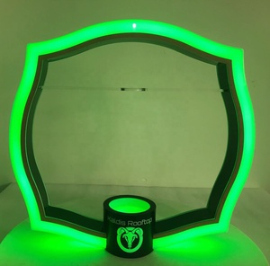 Personalizado colorido iluminado <span class=keywords><strong>Luc</strong></span> Belaire vino marca acrílico LED neón señal LED botella presentador para Night Bard - Product Image 2